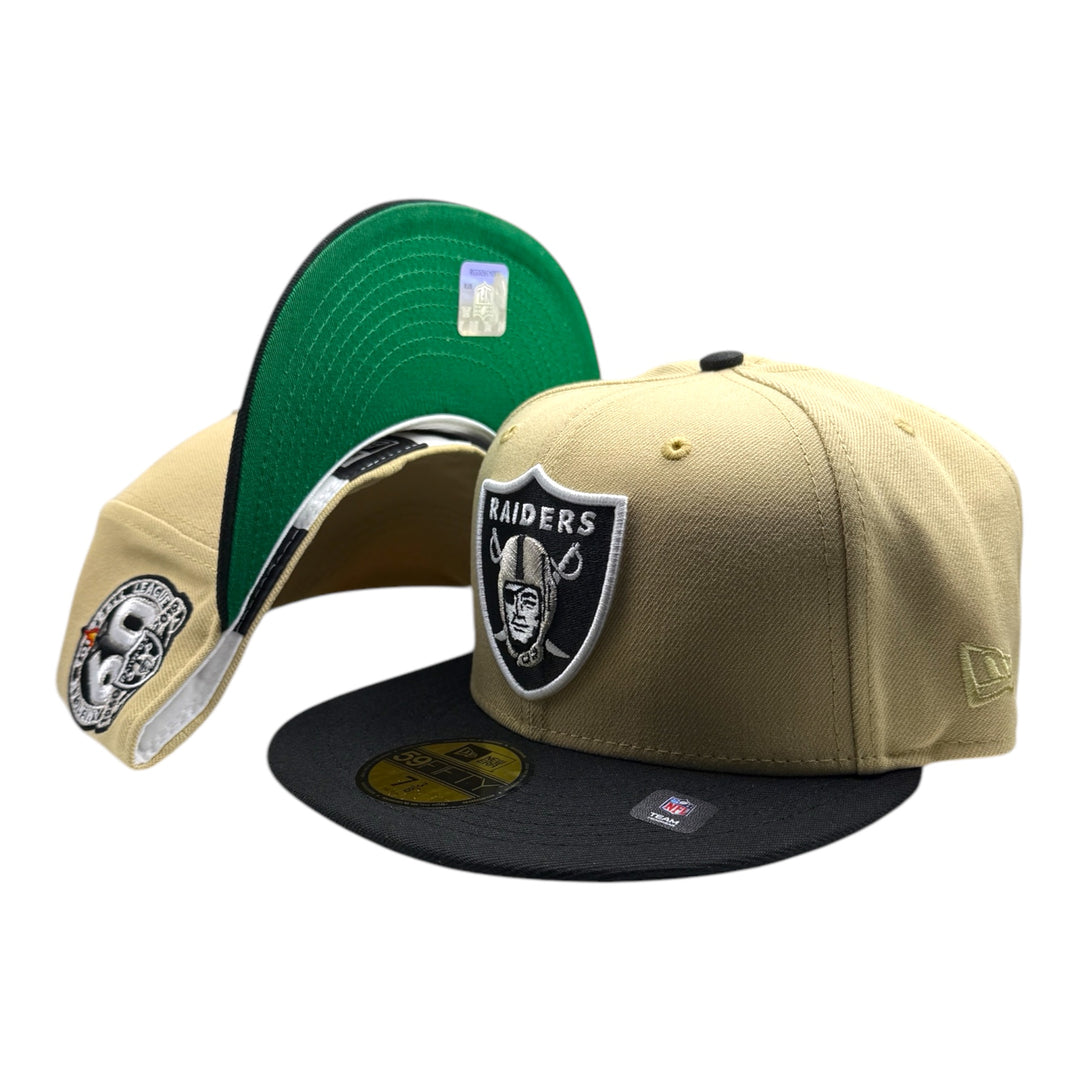 Las Vegas Raiders 60 Year Anniversary 59FIFTY Hat