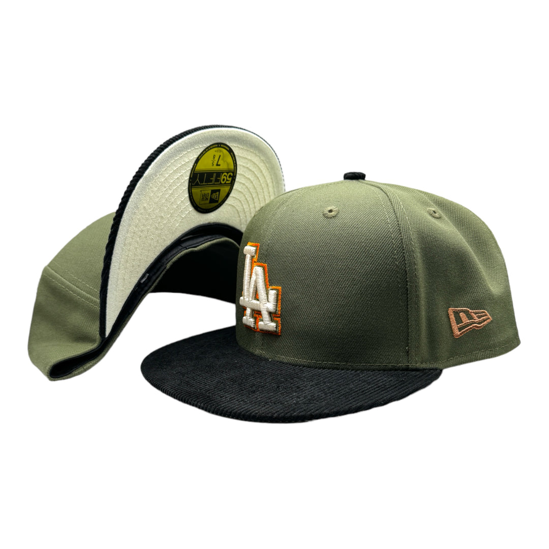 Los Angeles Dodgers 59FIFTY Cord Visor