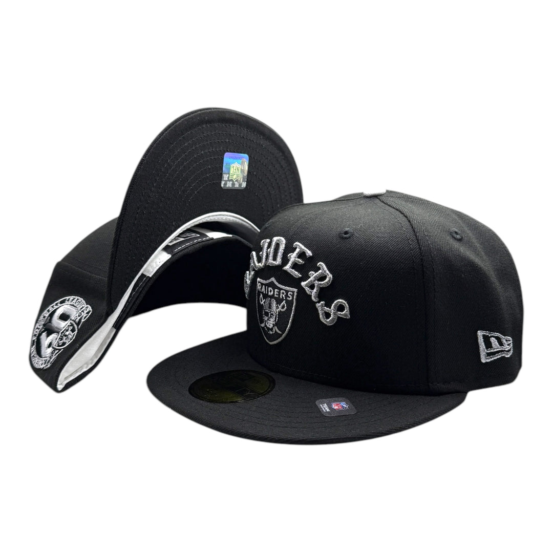 Las Vegas Raiders 60 Year Anniversary 59FIFTY Hat
