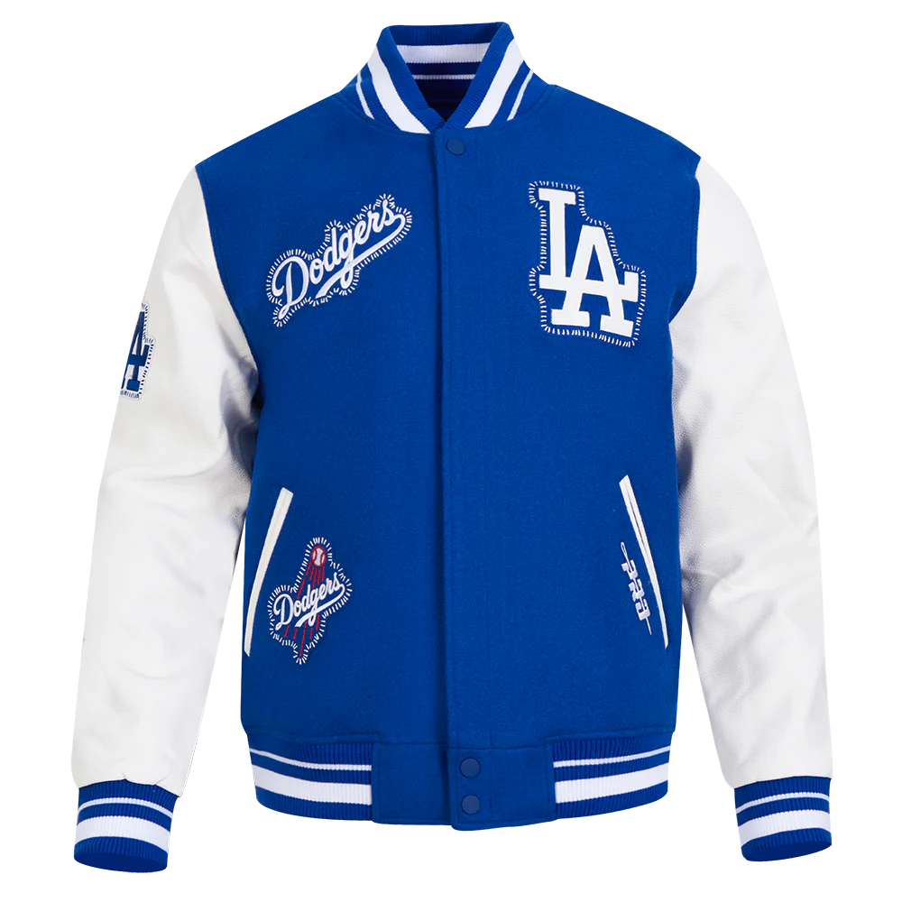 Los Angeles Dodgers ジャケット XL Los Angeles Dodgers DIY Pick Stitch Jacket – Stadium Status