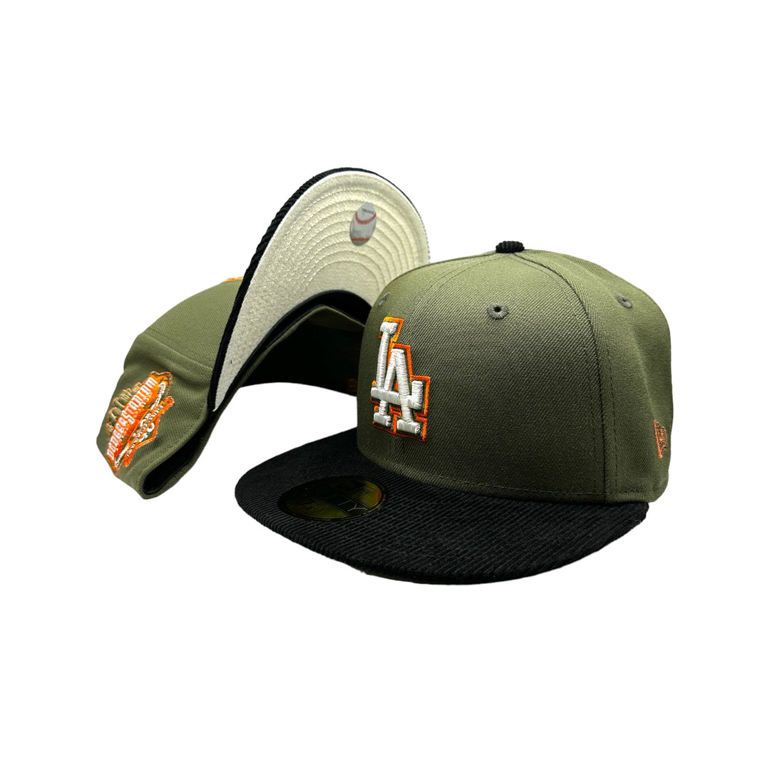 Los Angeles Dodgers 40 Years 59FIFTY Cord Visor