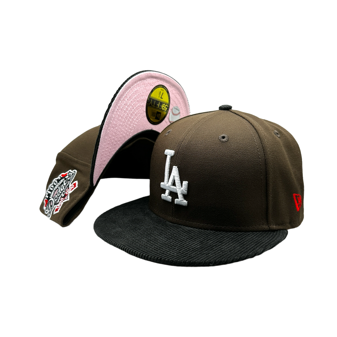 New Era Los Angeles Dodgers 100 Years 59FIFTY Cord Visor