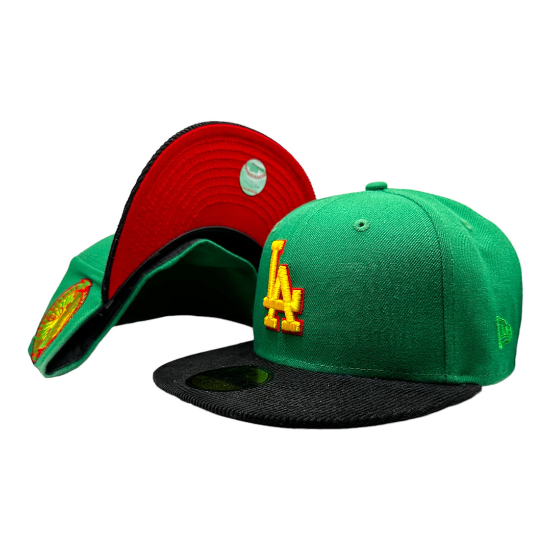 Los Angeles Dodgers 50th Anniversary 59FIFTY Cord Visor
