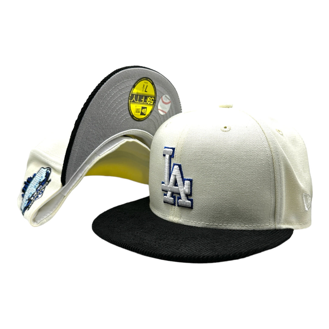 Los Angeles Dodgers 40th Anniversary 59FIFTY Cord Visor