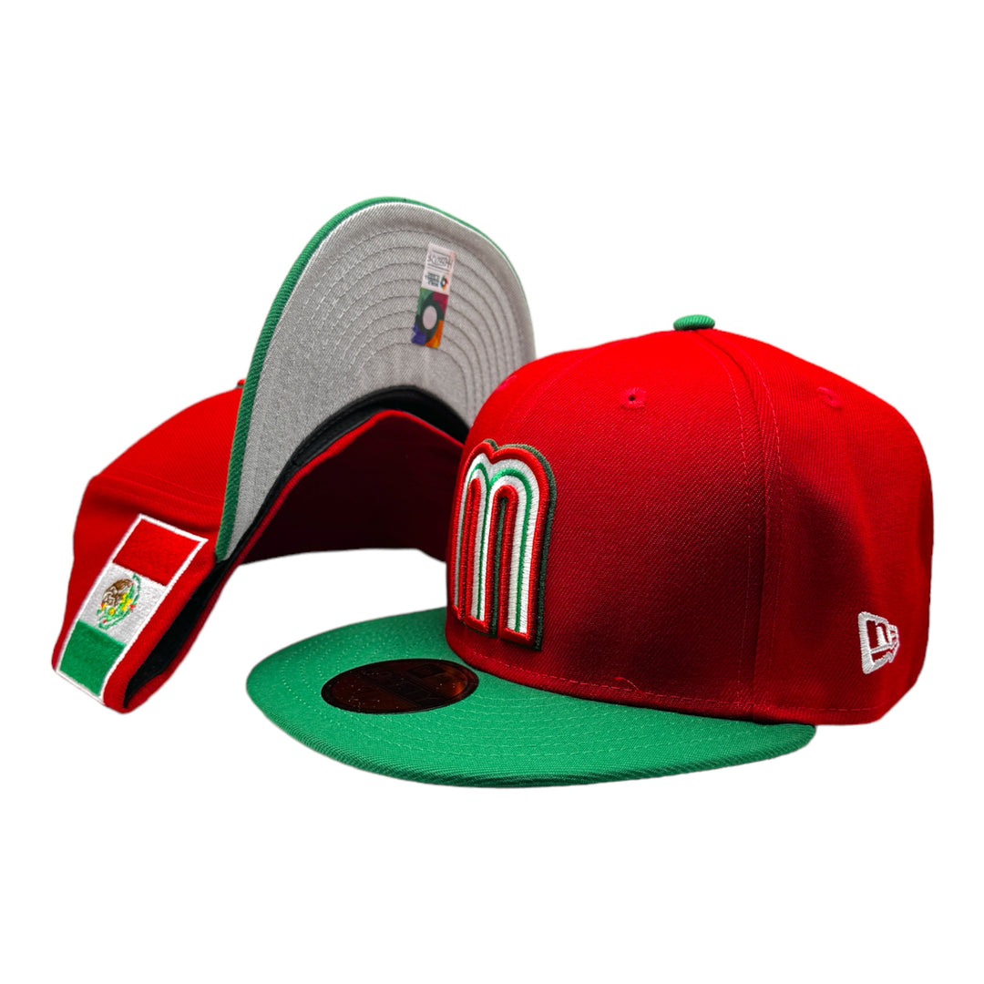 New Era Mexico Flag WBC 59FIFTY Hat