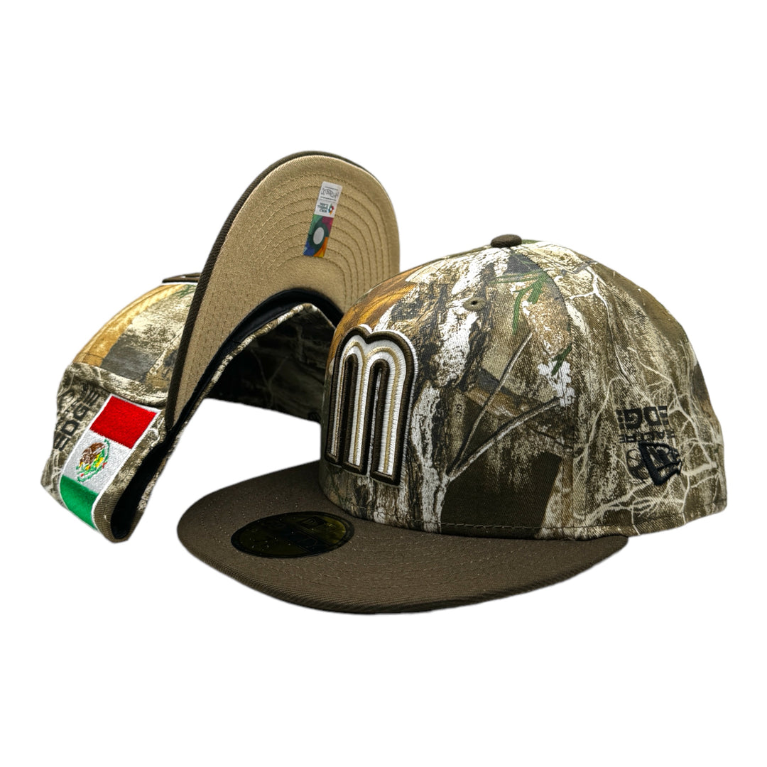 New Era Mexico Flag 59FIFTY Hat *Glow In The Dark*