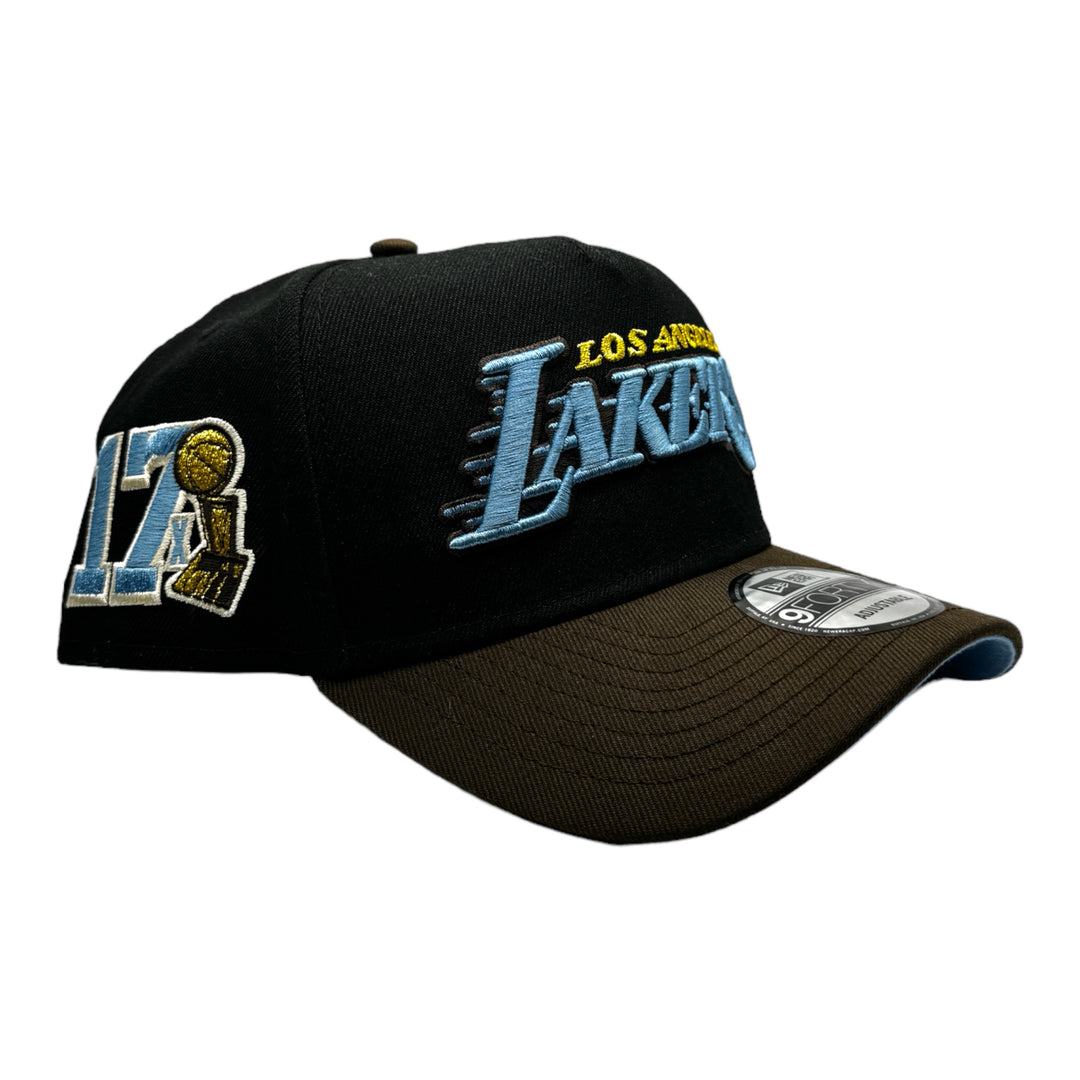New Era Los Angeles Lakers 17x Champs 940 A-Frame Hat