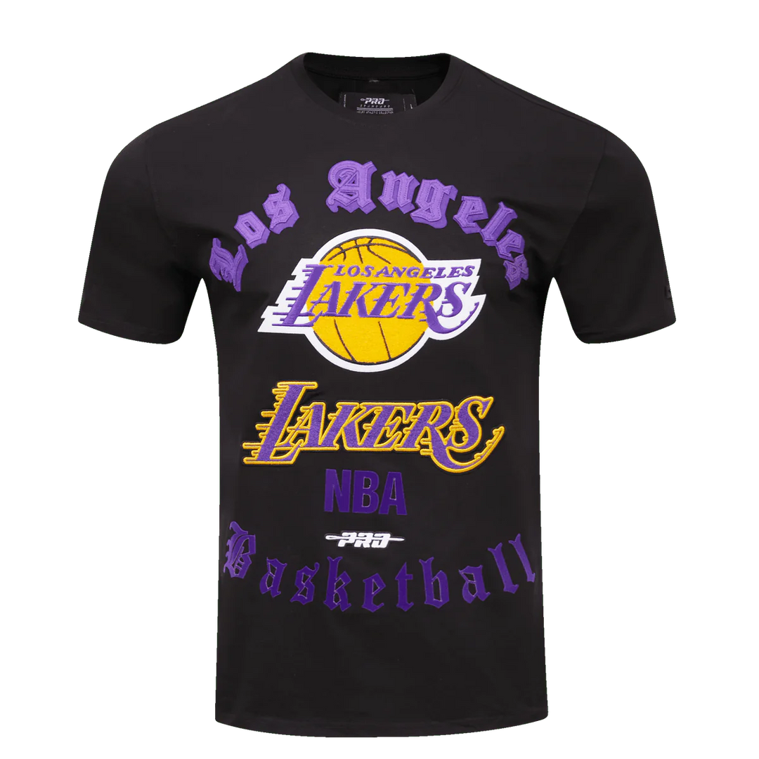 Pro Standard Los Lakers Old English Logo T-Shirt