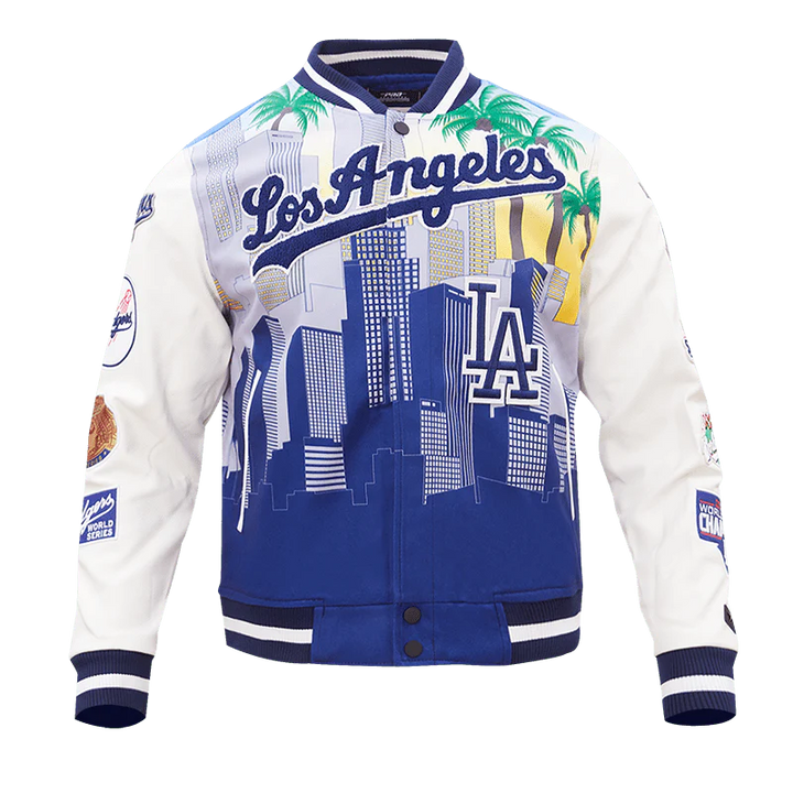 Pro Standard Los Angeles Dodgers Remix Varsity Jacket