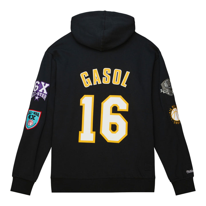 Mitchell & Ness HOF Hoodie Los Angeles Lakers Pau Gasol