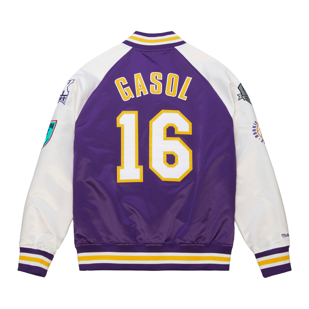 Mitchell & Ness HOF Jacket Los Angeles Lakers Pau Gasol