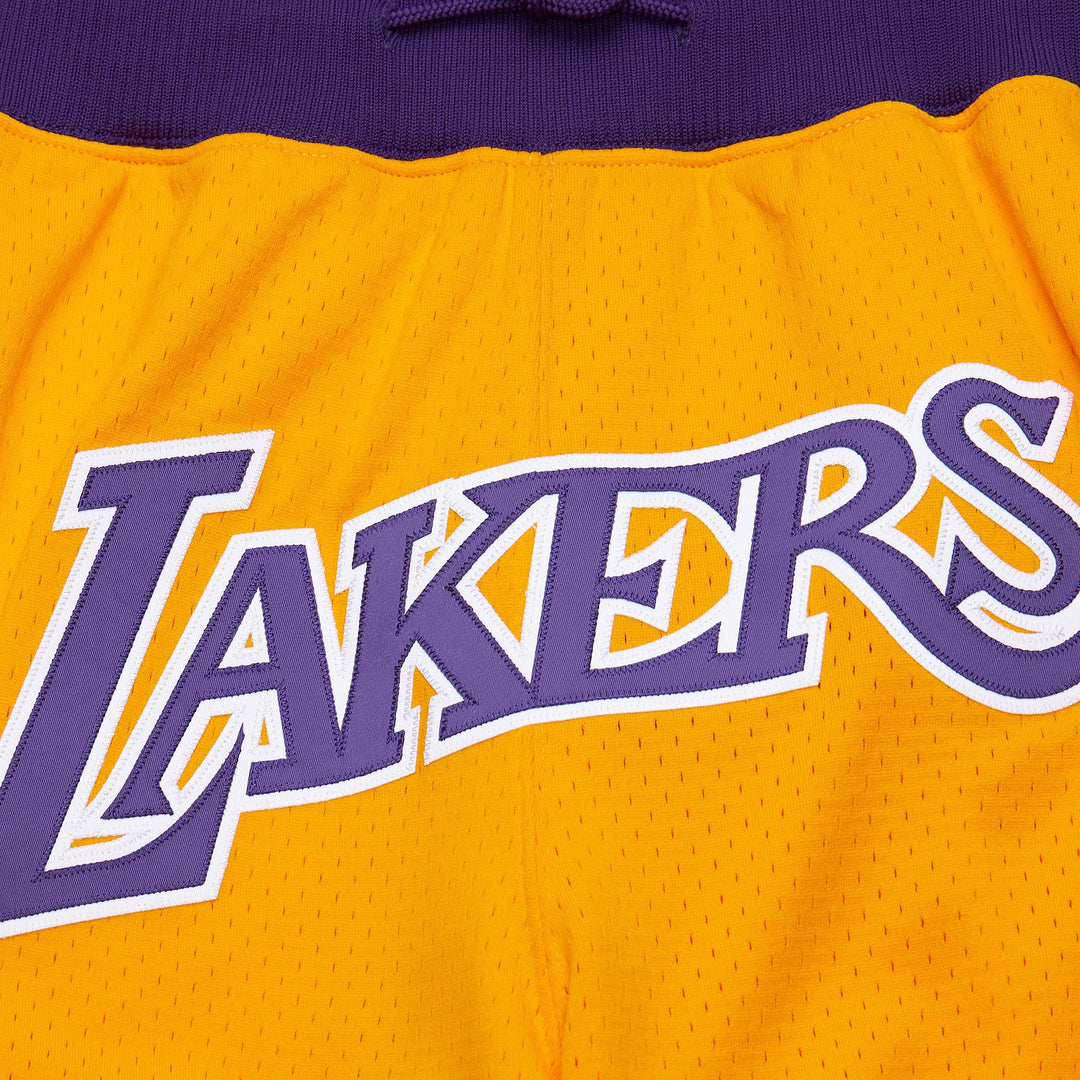 Mitchell & Ness Just Don Los Angeles Lakers Shorts
