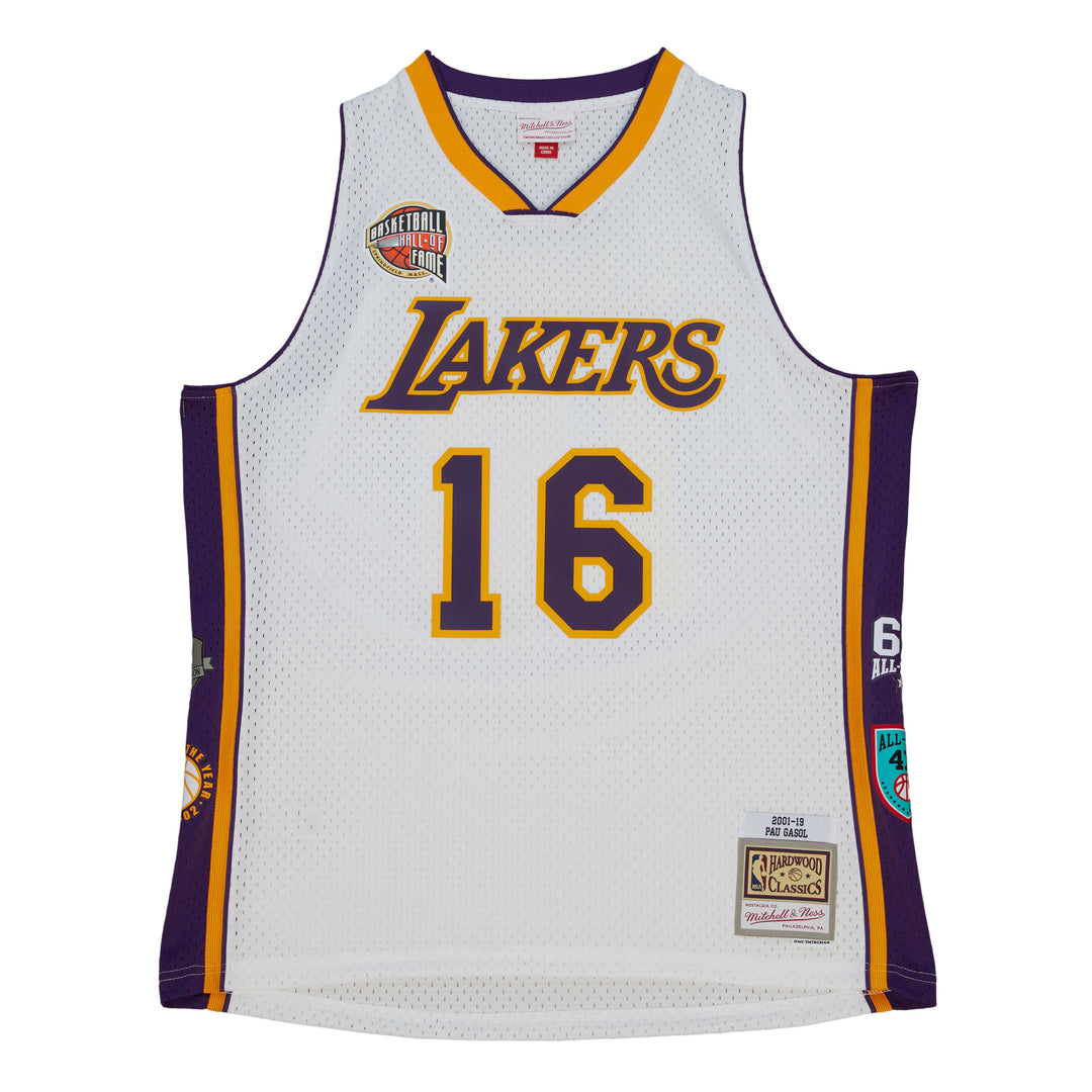 Mitchell & Ness HOF Jersey Los Angeles Lakers Pau Gasol