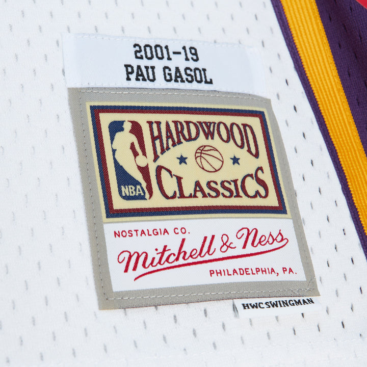 Mitchell & Ness HOF Jersey Los Angeles Lakers Pau Gasol