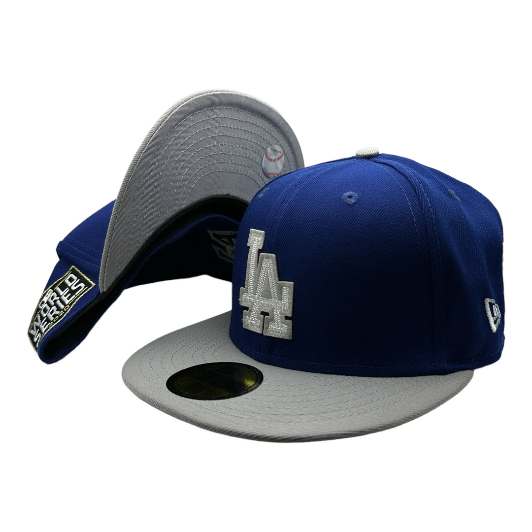 New Era Los Angeles Dodgers 2020 World Series Letterman 59FIFTY 2-Tone Fitted