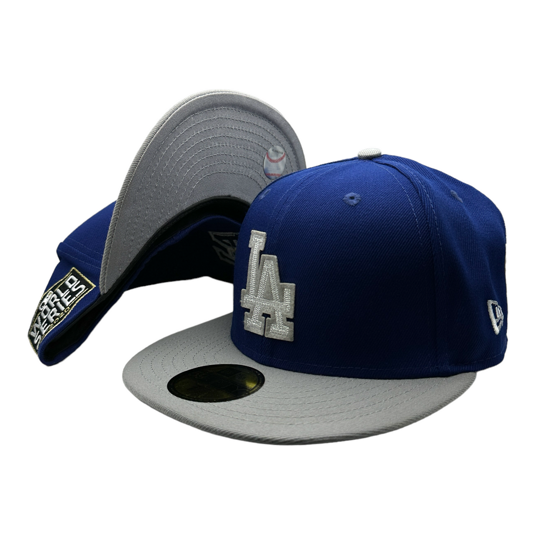 Los Angeles Dodgers 2020 World Series Letterman 59FIFTY Fitted